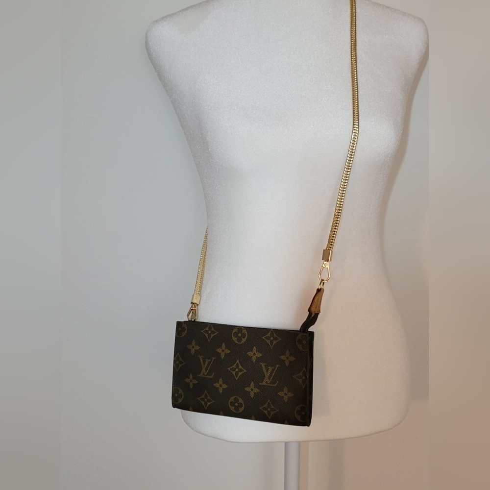 Authentic Louis Vuitton Monogram Pouch - Picture 5 of 14